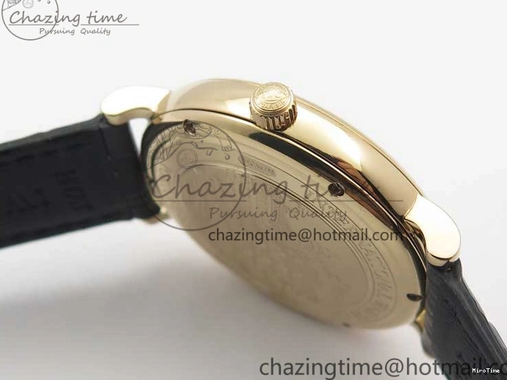 MIROTIME 0319 MoistureWicking Portofino Automatic RG IW356522 FKF 1:1 Best Edition Blue Dial on Black Croco Strap A 7109